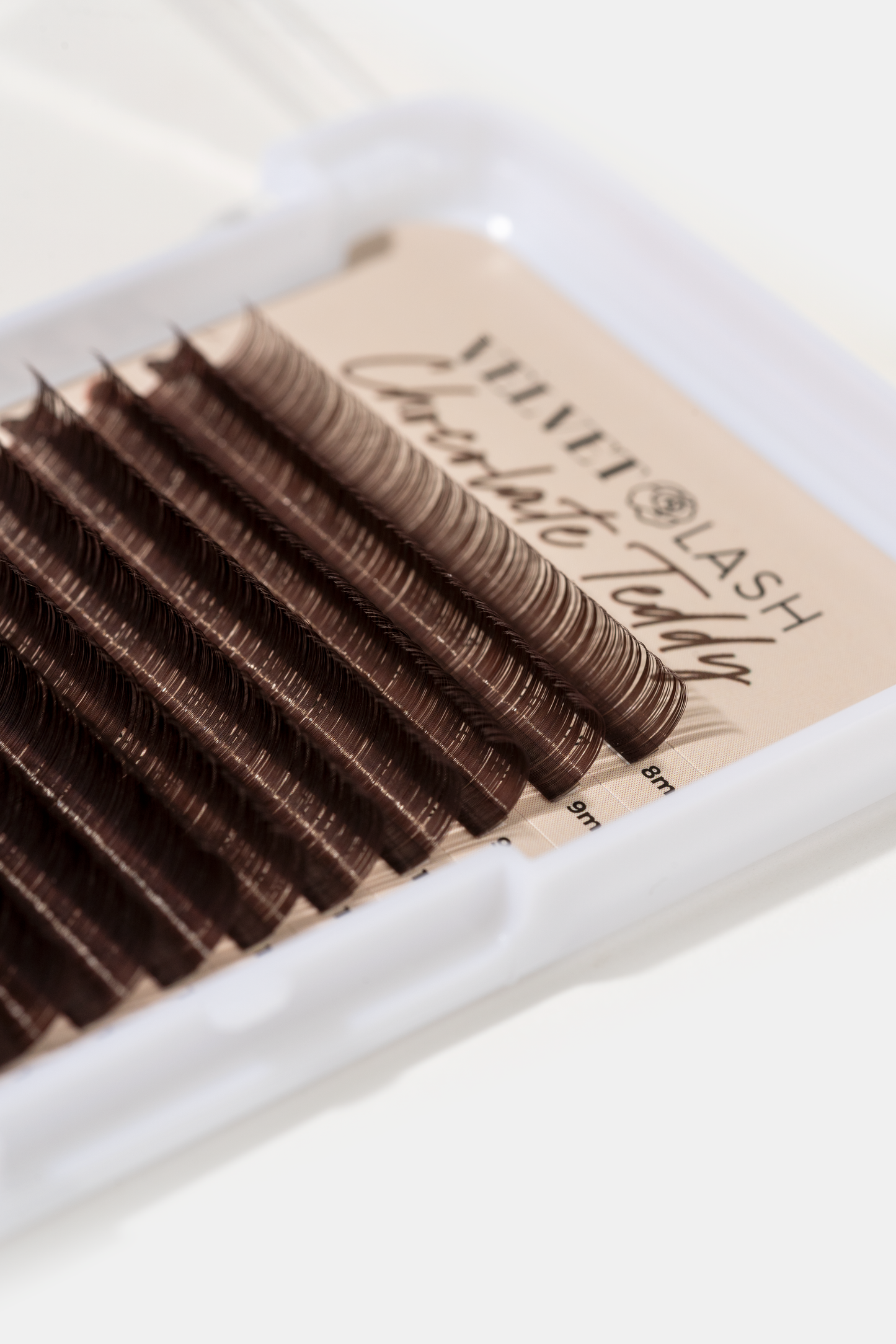 Dark Brown Chocolate Lashes - Teddy Bear Collection🧸