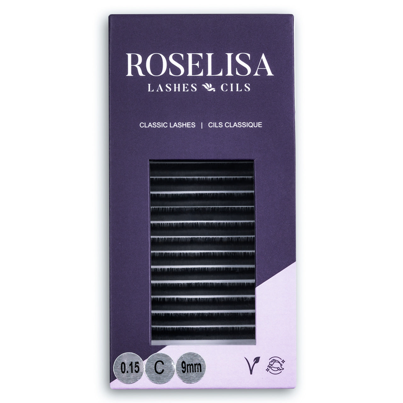 Classic Lashes Single Length | C & D Curves