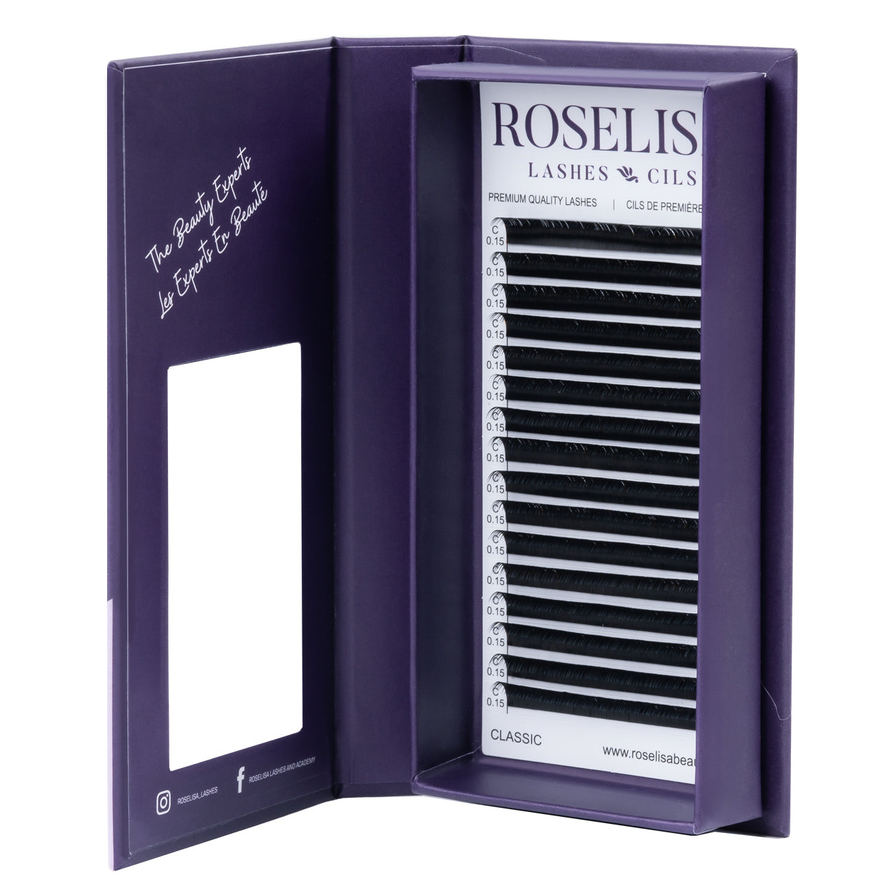 Classic Lashes Single Length | C & D Curves