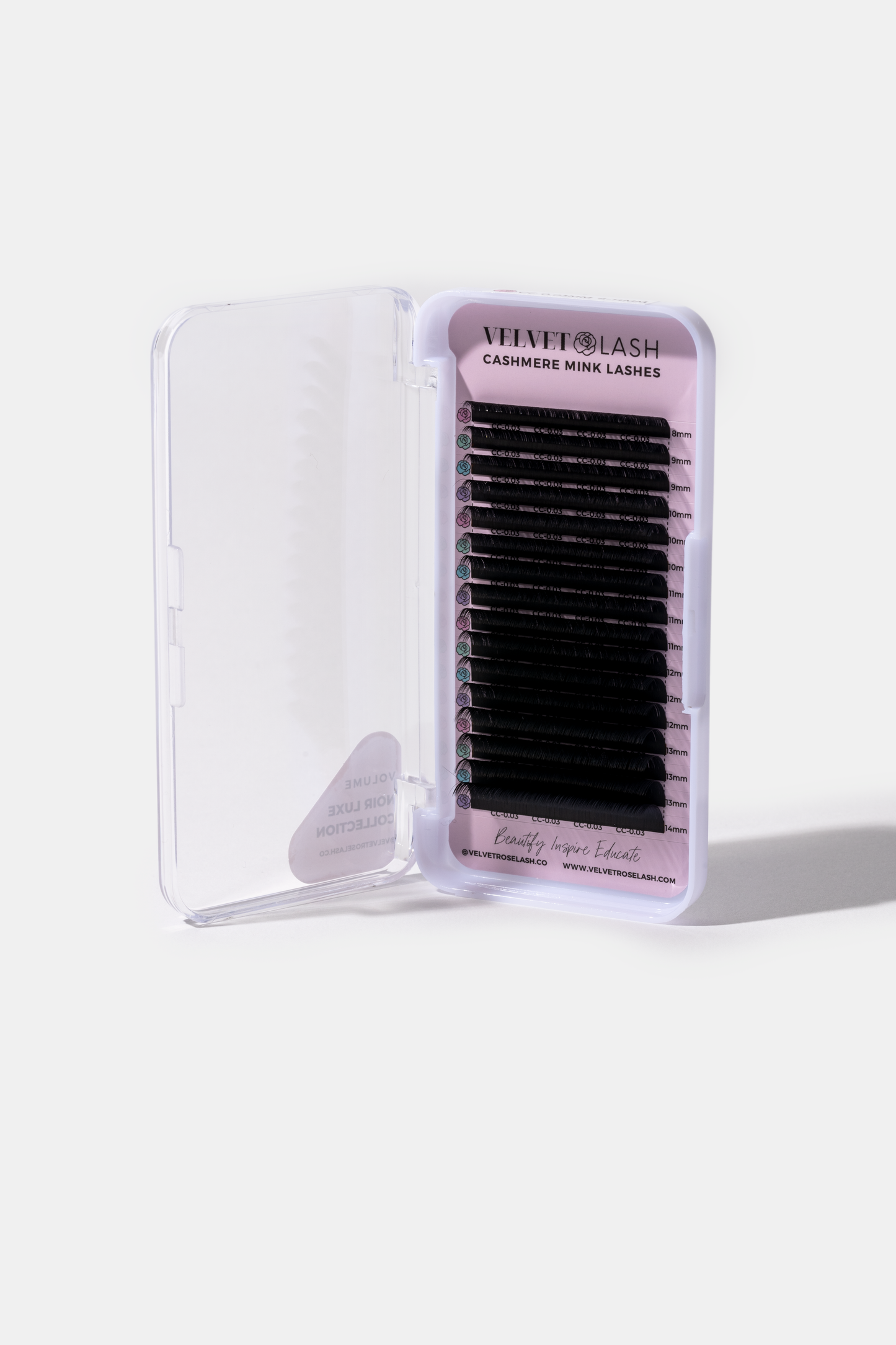 NEW 50% off liquidation - Black Cashmere Lashes - Noir Luxe Collection - 0.07mm diameter