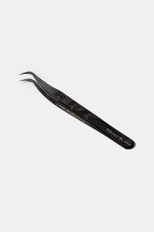 Mega Diva Tweezer - Black Fiber Tip