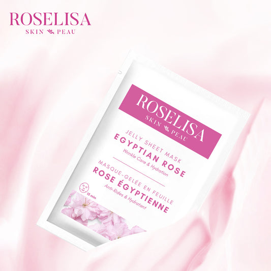 Roselisa – Jelly Sheet Mask – Egyptian Rose